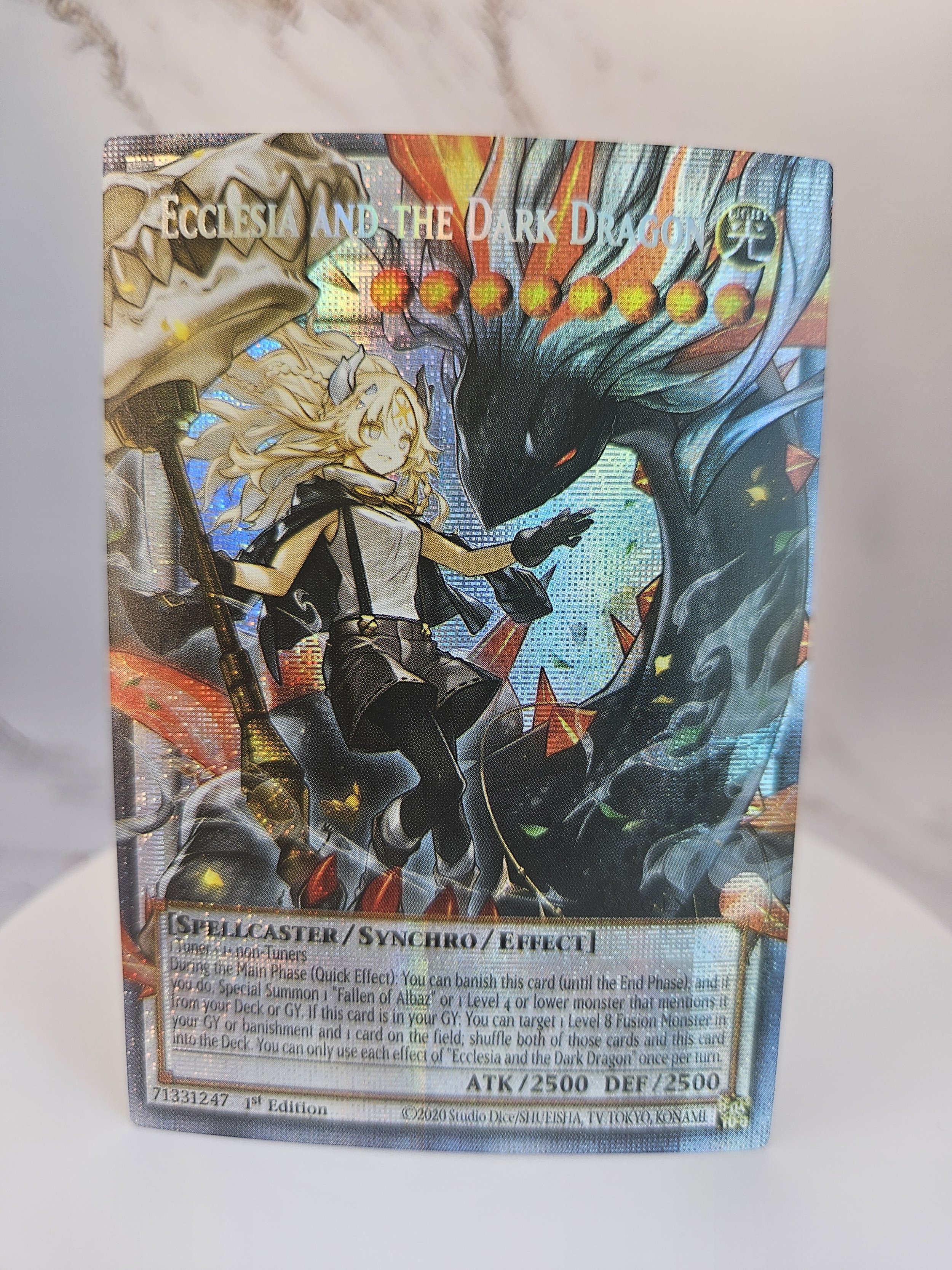 Ecclesia and the Dark Dragon - Overframe (BPRO-EN041) — ValueTCG